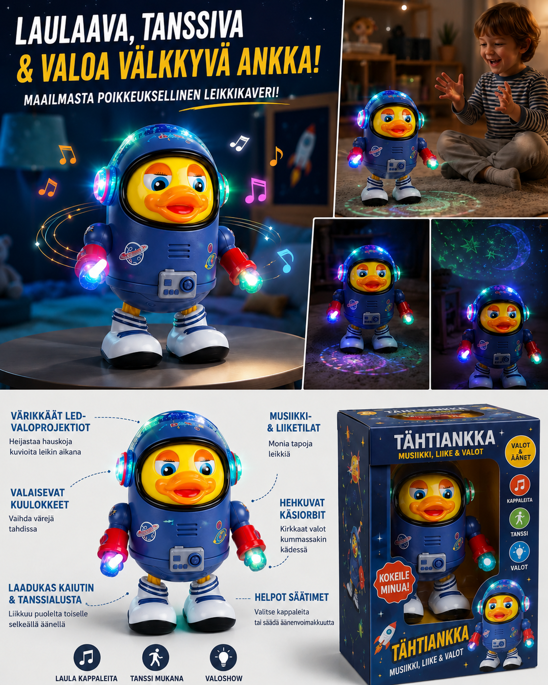 Cosmo Tanssiva Avaruusankka