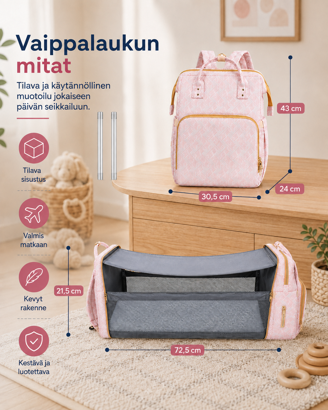 Havenway Parent Backpack