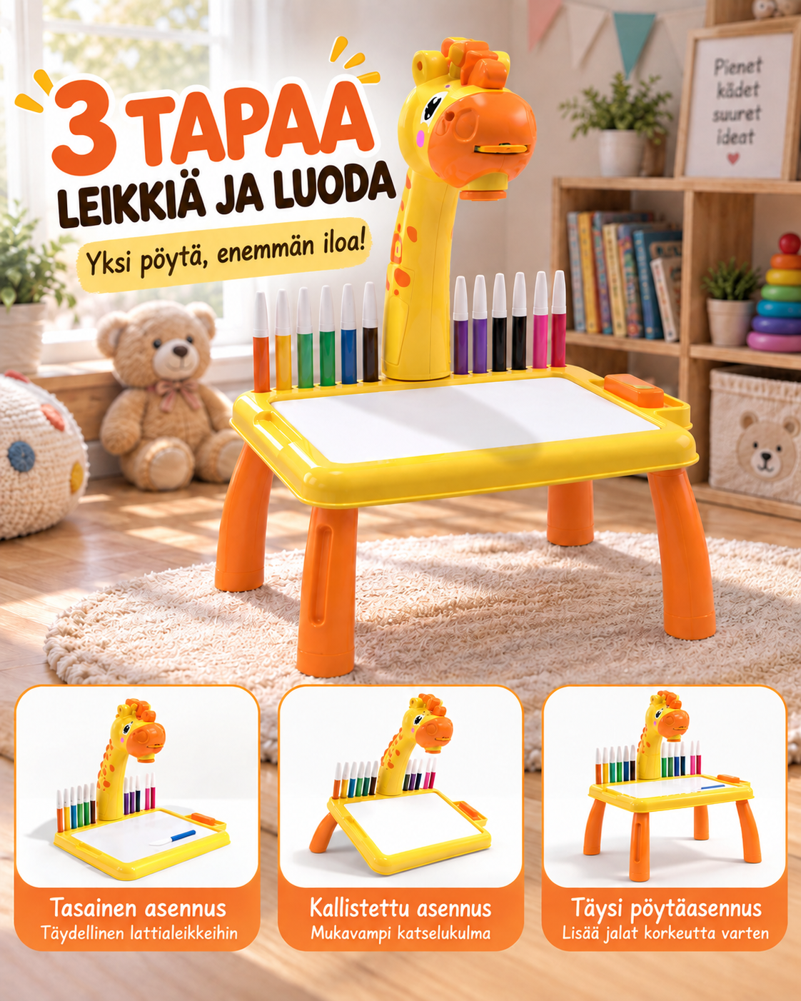 Sunny-Kirahvi – Jäljennys- Ja Piirustusprojektori