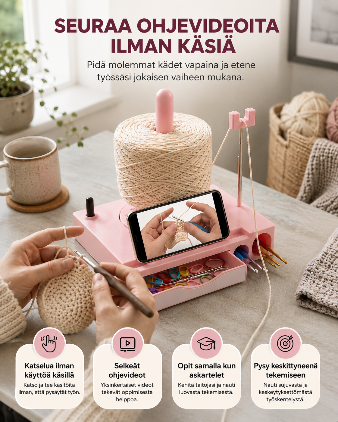 Kodikas Nurkan Crochet Station