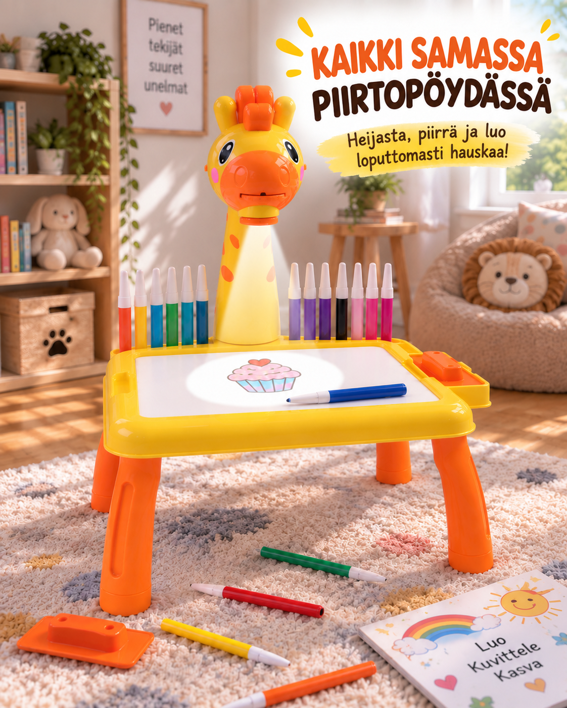 Sunny-Kirahvi – Jäljennys- Ja Piirustusprojektori