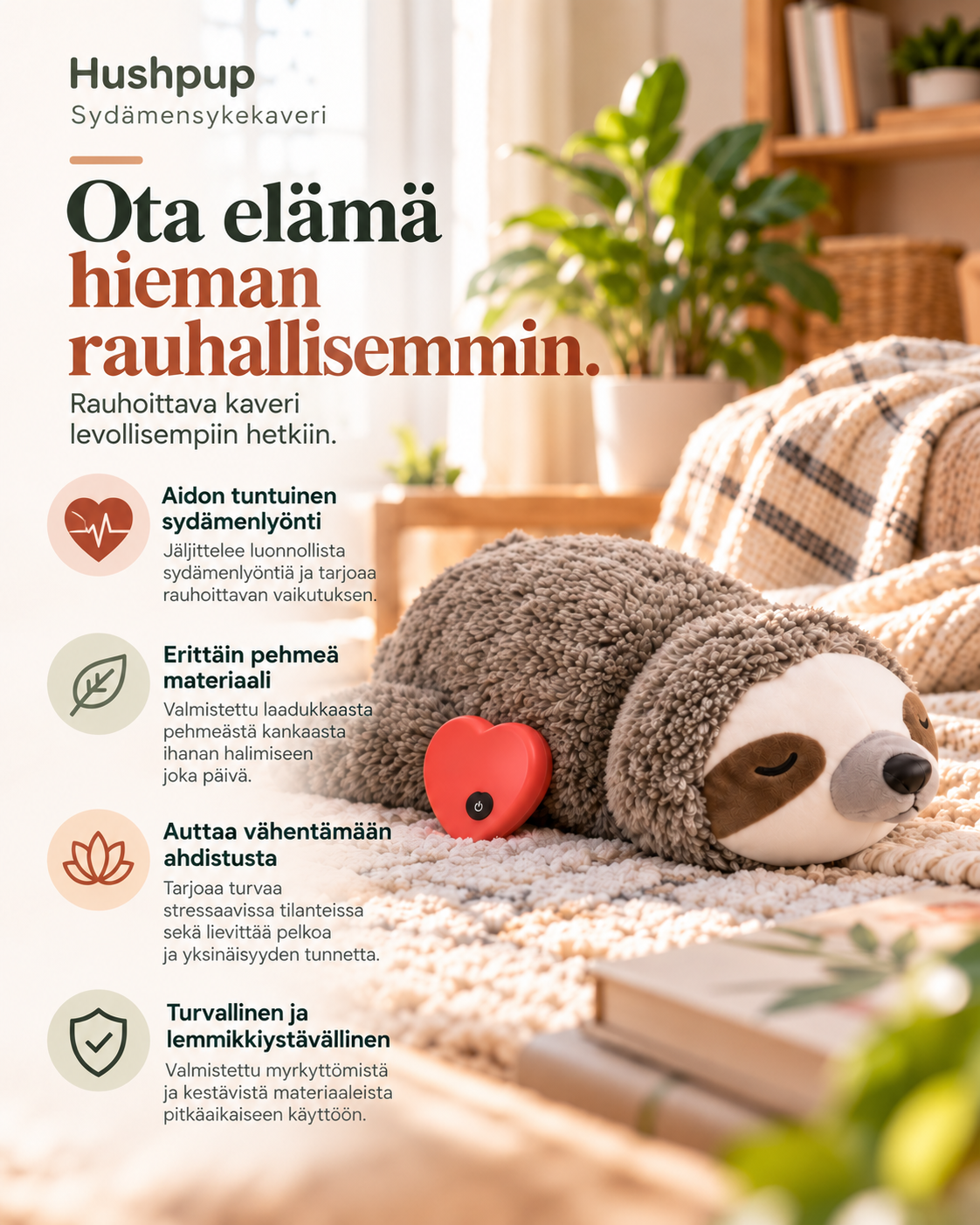 Hushpup Sydämensykekaveri