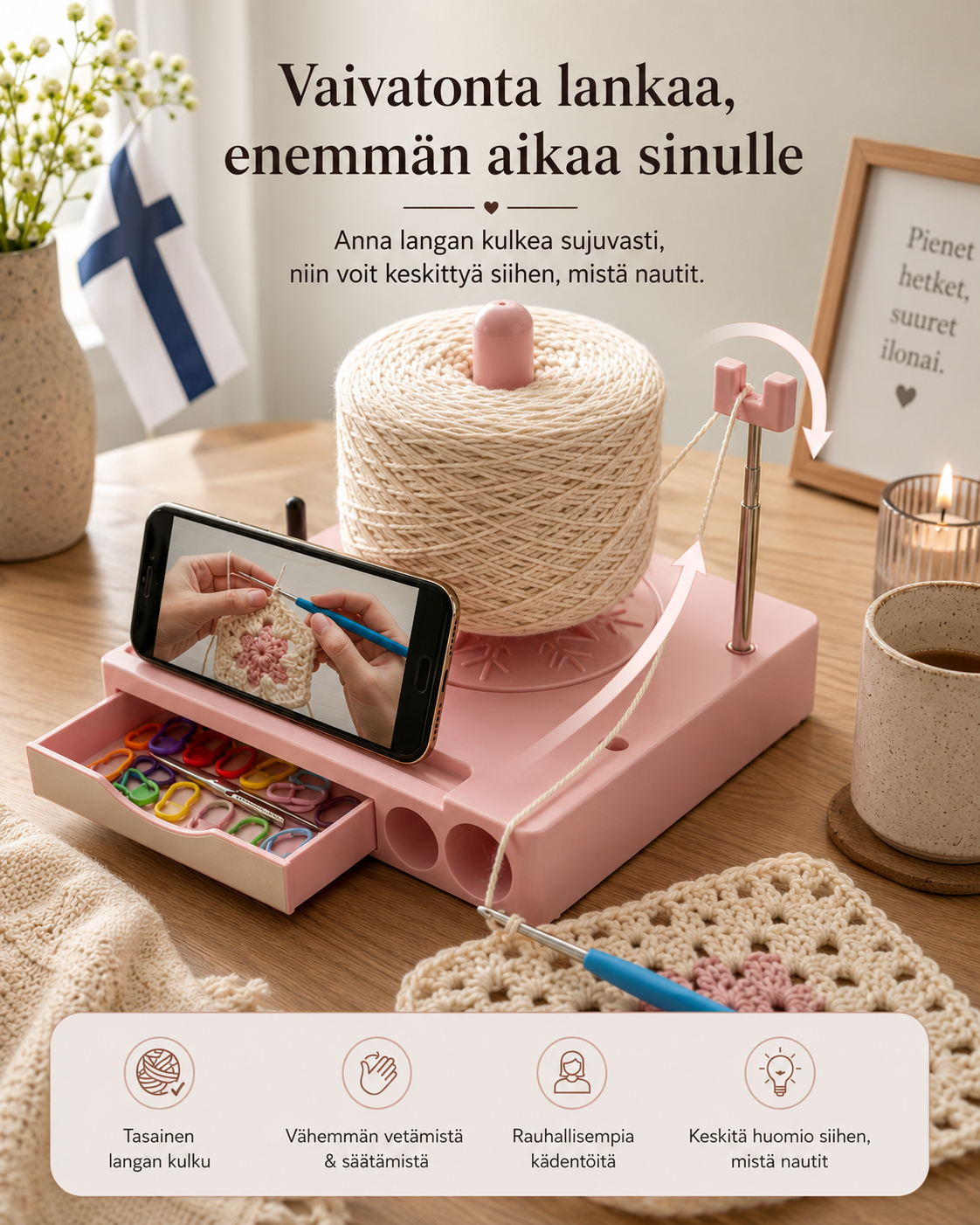 Kodikas Nurkan Crochet Station
