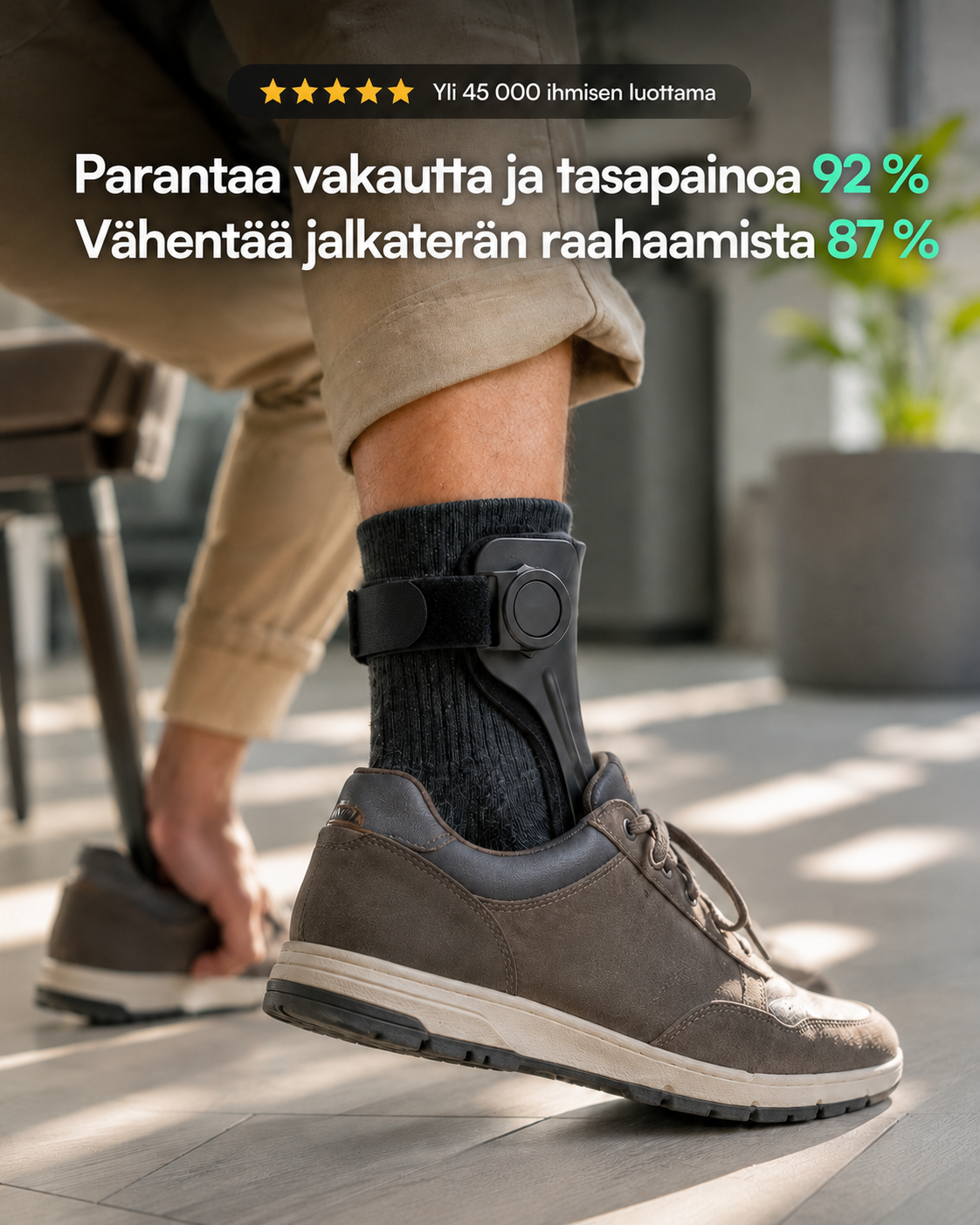 StrideLift Foot-Up -tukiortoosi