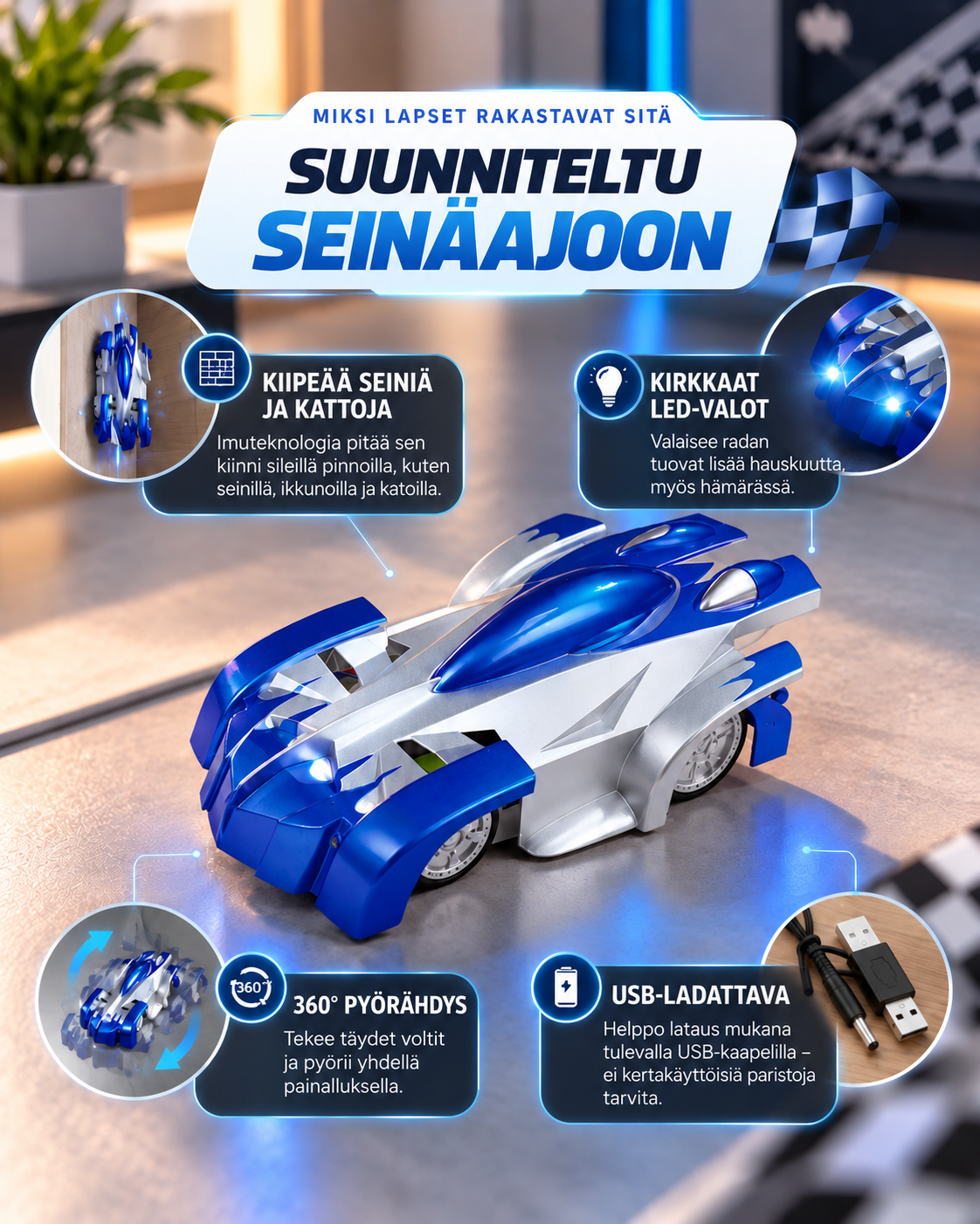 VertiGrip Seinäkiitäjä