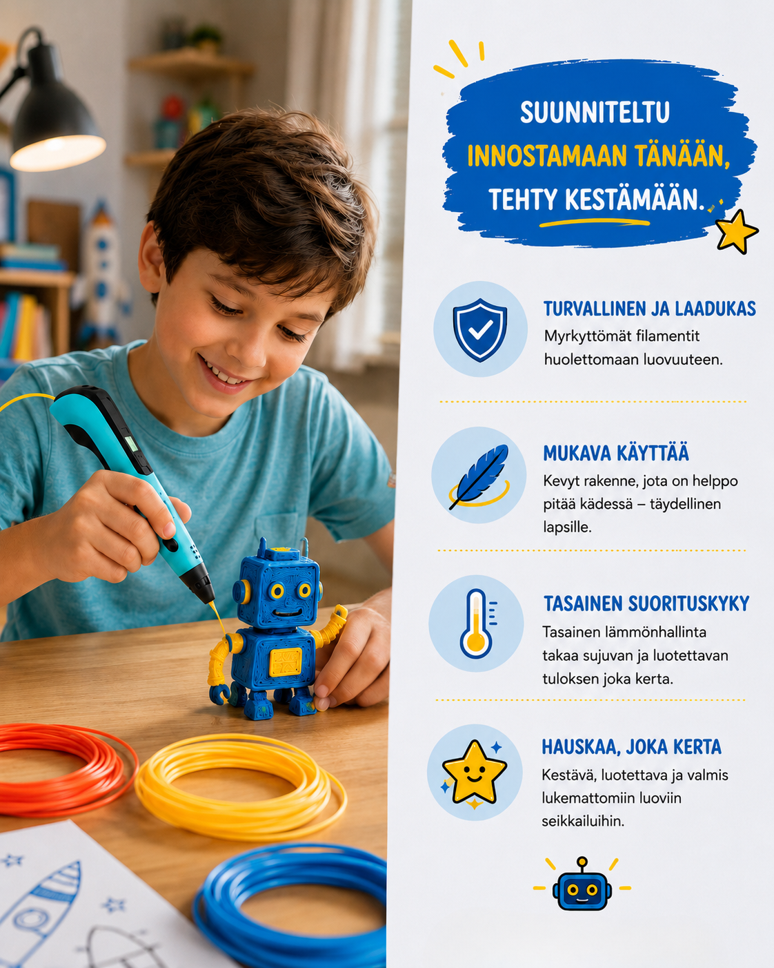 SketchMagic Junior 3D-piirtokynä
