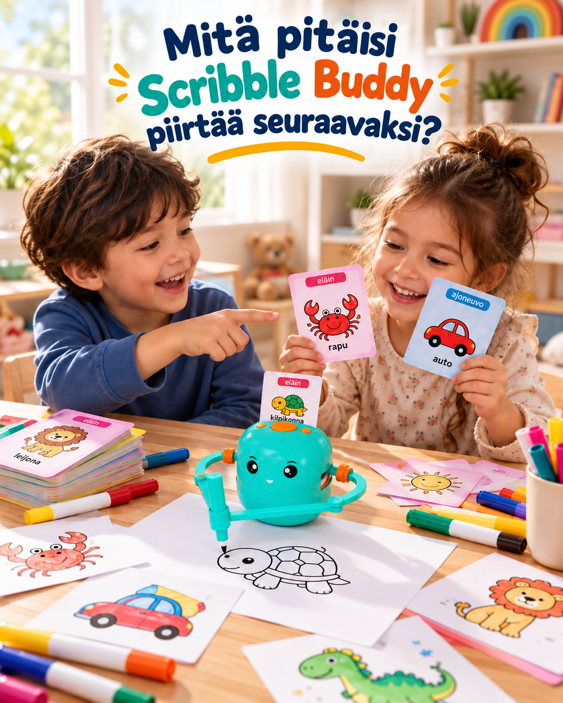 Scribble Buddy Piirustusrobotti