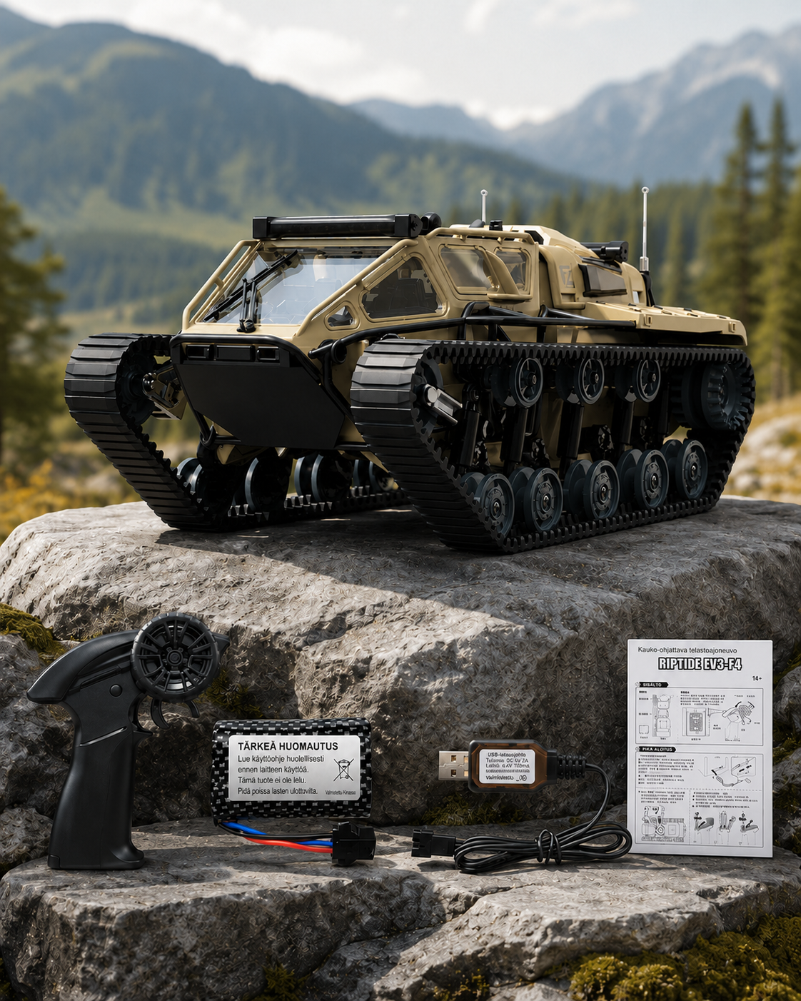 TerraTrak Rogue RC -Maastoajoneuvo