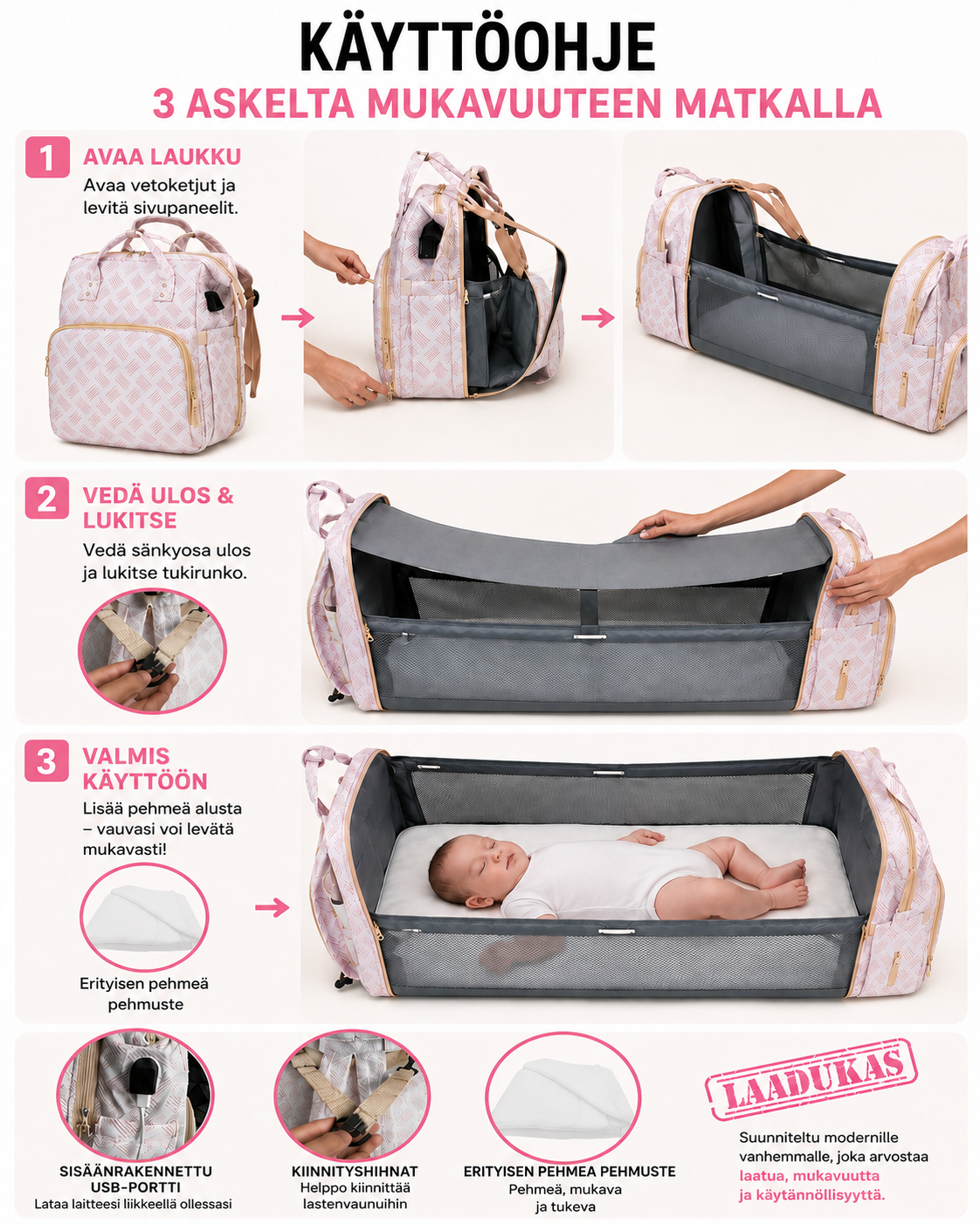 Havenway Parent Backpack