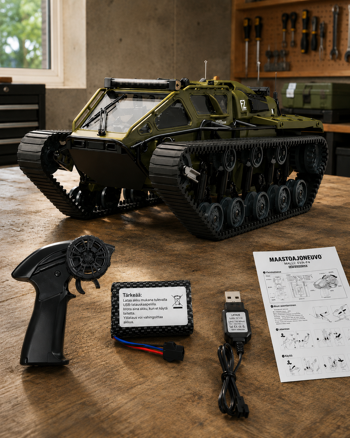TerraTrak Rogue RC -Maastoajoneuvo
