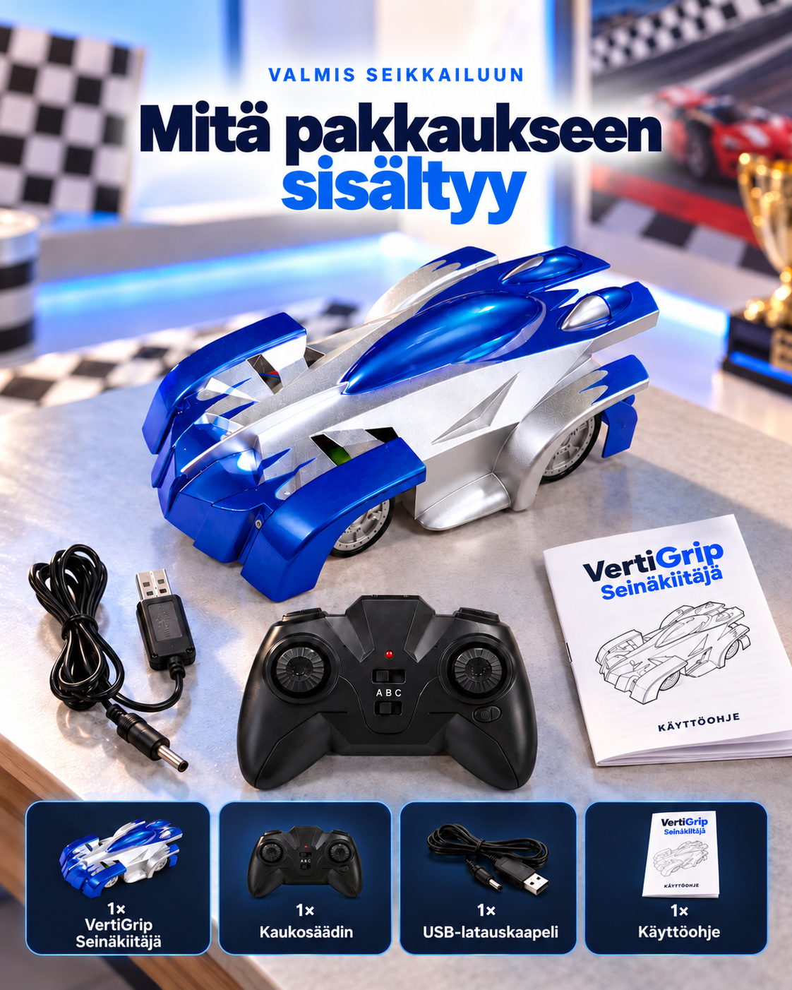 VertiGrip Seinäkiitäjä