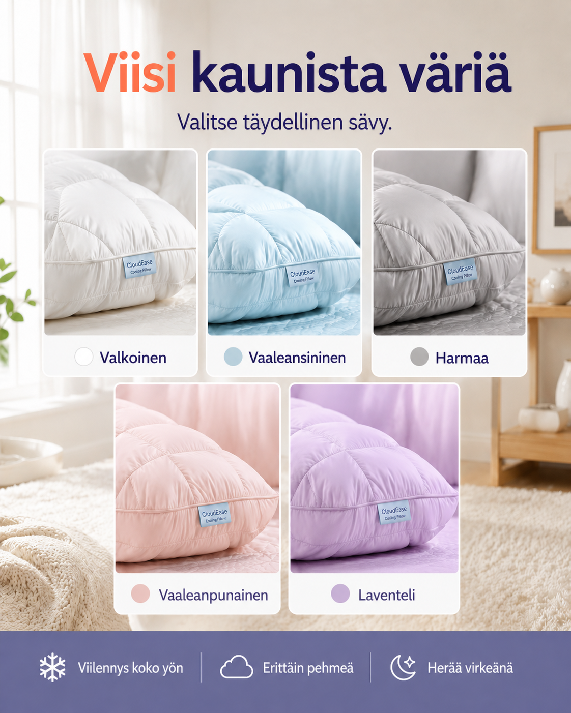 CloudEase Cooling Pillow