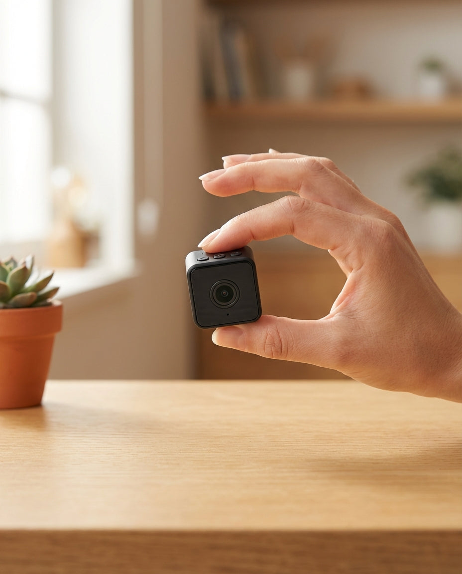 Mini WiFi-turvakamera 1080P – Langaton & Säänkestävä