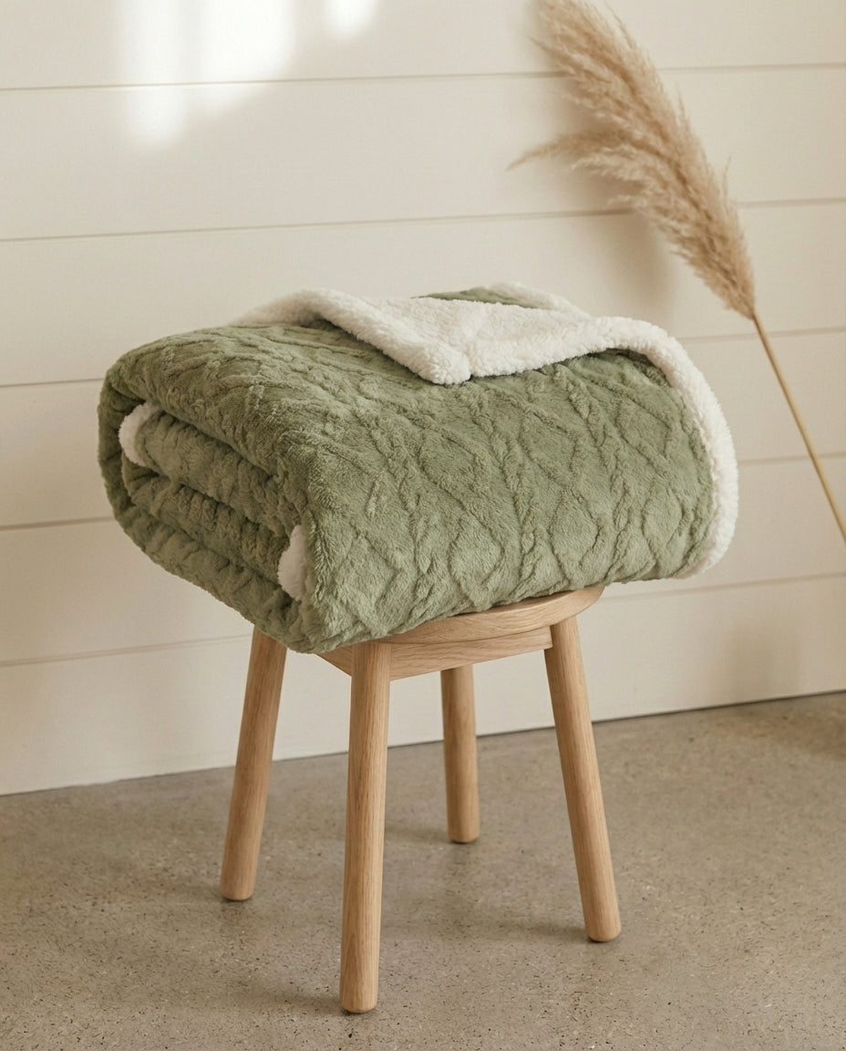 Talvinen fleece-peitto – Ylellinen pehmopeitto | 5 kokoa
