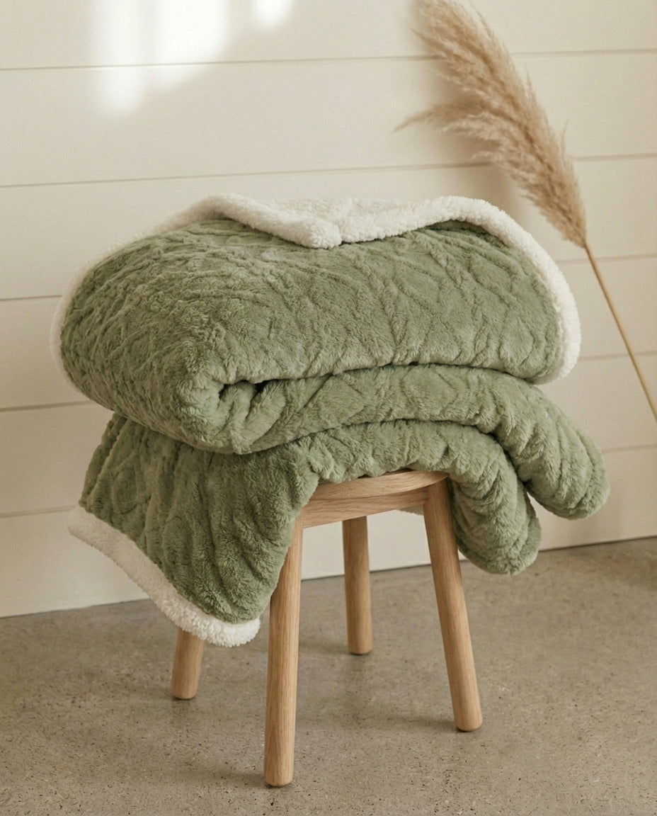Talvinen fleece-peitto – Ylellinen pehmopeitto | 5 kokoa