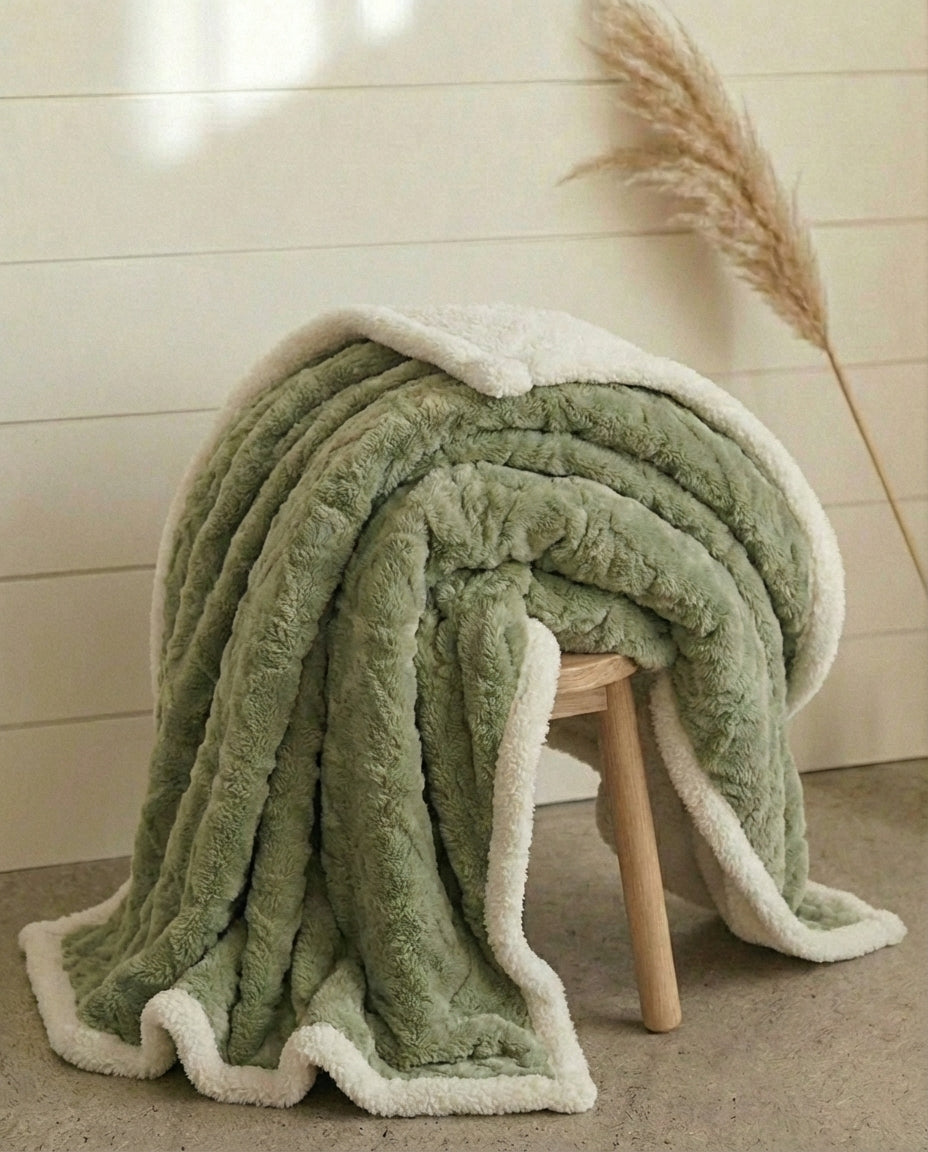 Talvinen fleece-peitto – Ylellinen pehmopeitto | 5 kokoa