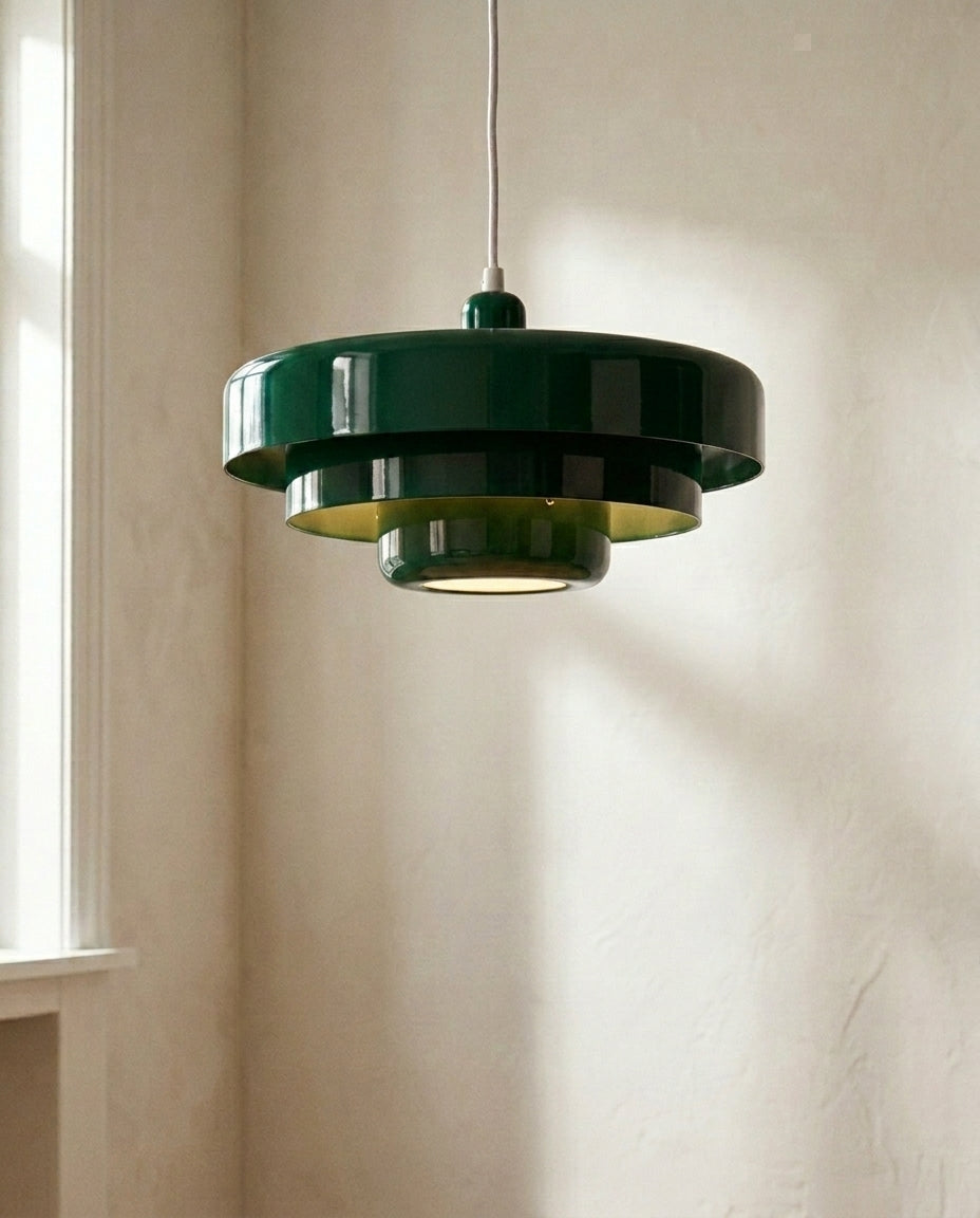 Pohjoismainen riippuvalaisin | Monitasoinen vintage-LED-kattovalaisin