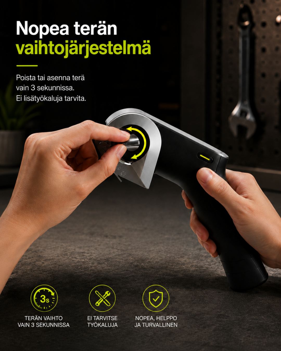 CircCut Pro langaton sähköleikkuri