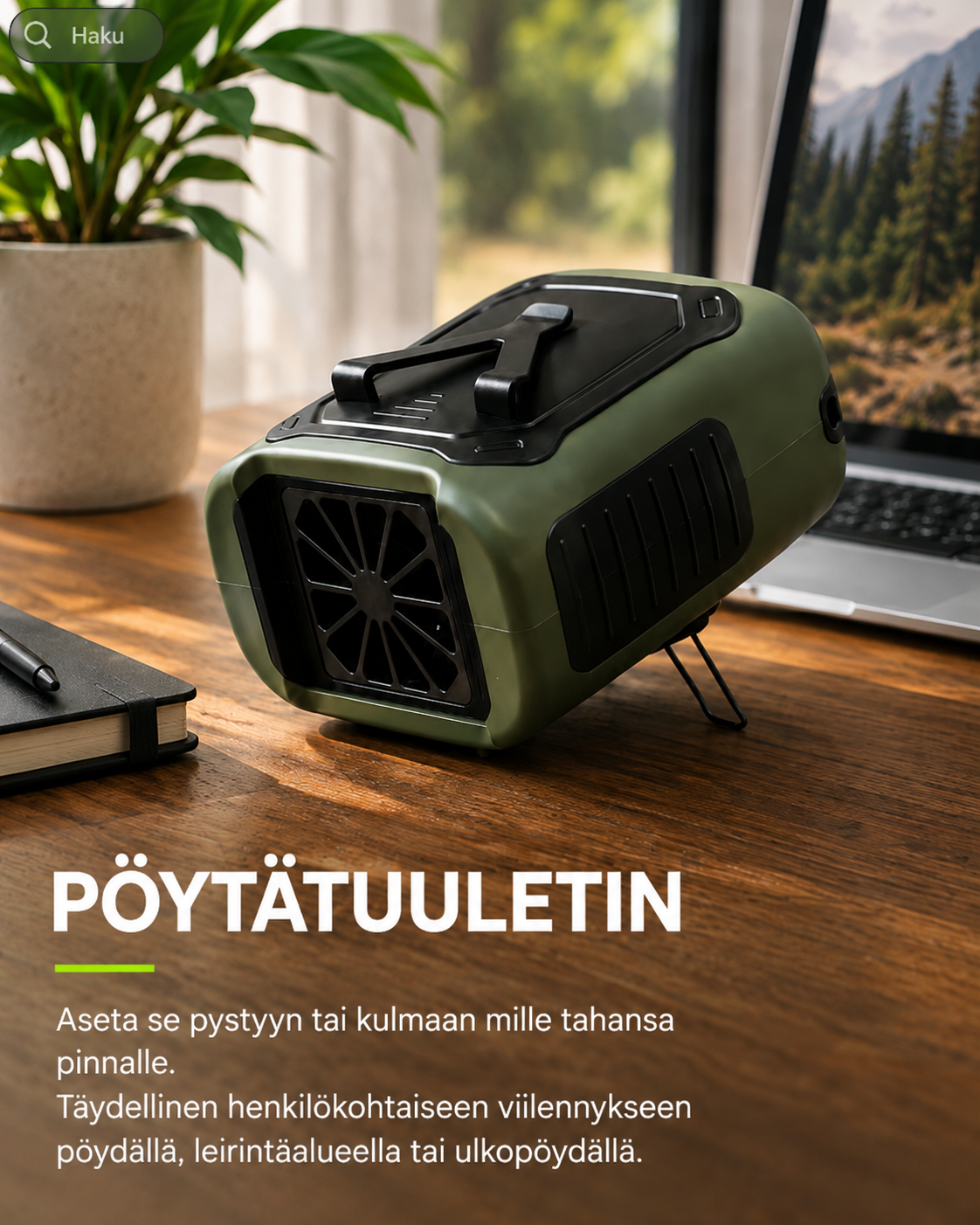 PolarClip Henkilökohtainen viilennysjärjestelmä