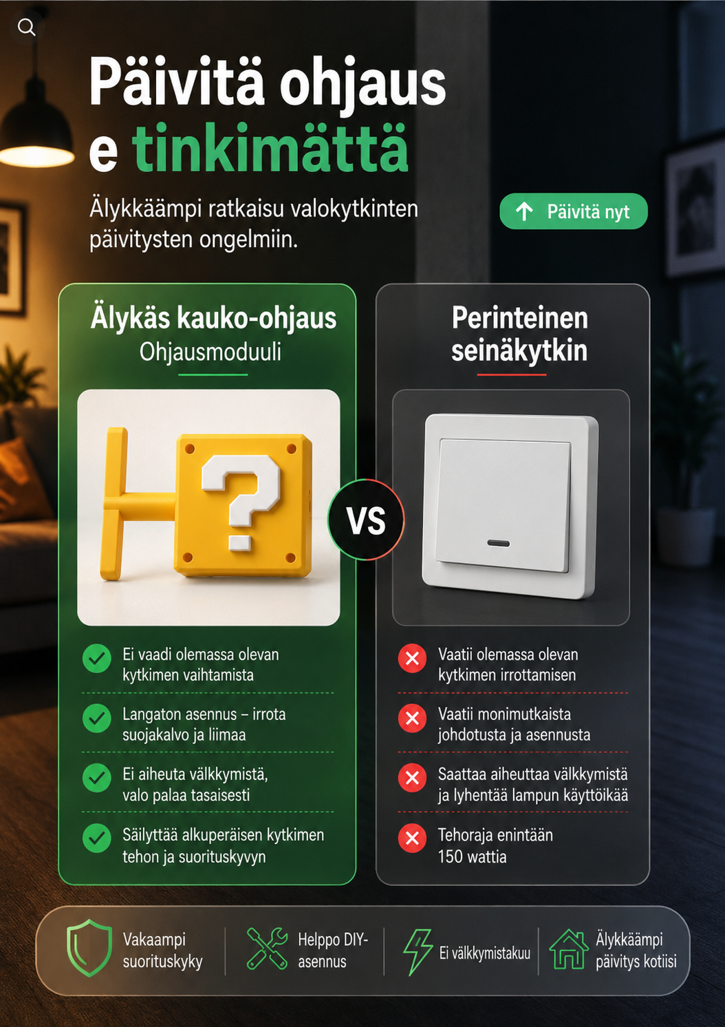Valonäppäin - Katkaisijakaveri