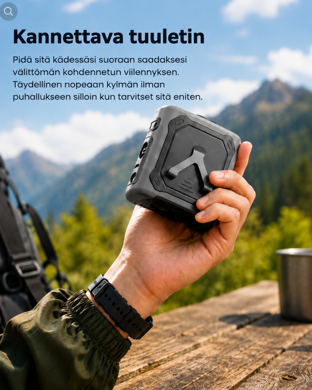 PolarClip Henkilökohtainen viilennysjärjestelmä