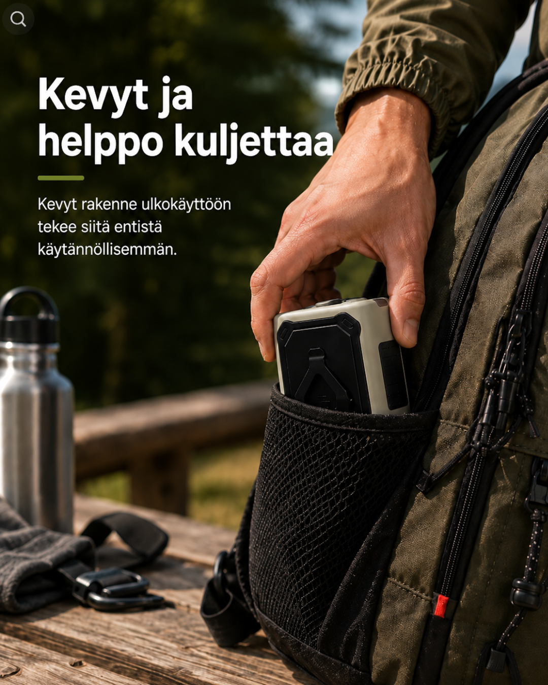 PolarClip Henkilökohtainen viilennysjärjestelmä