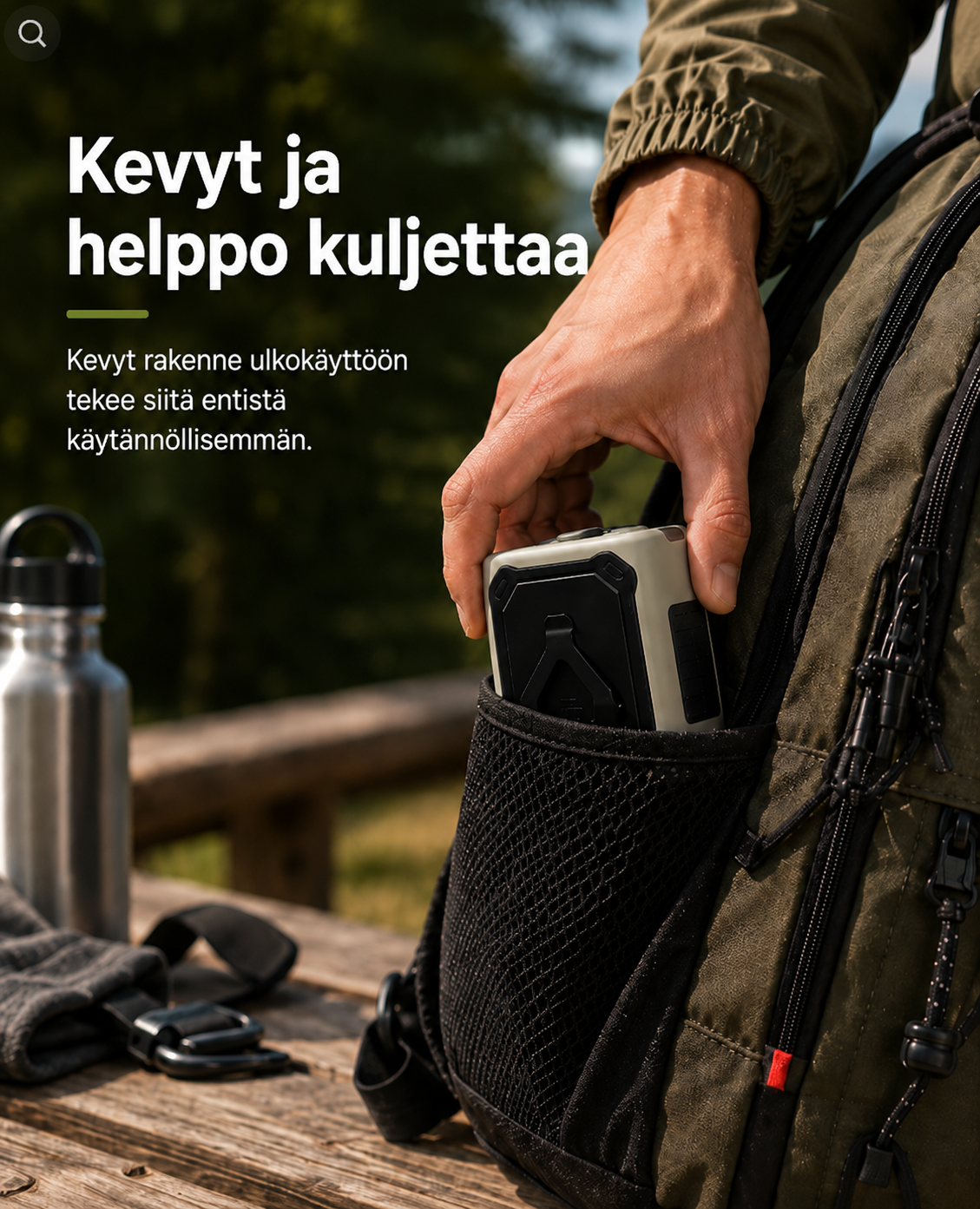 PolarClip Henkilökohtainen viilennysjärjestelmä
