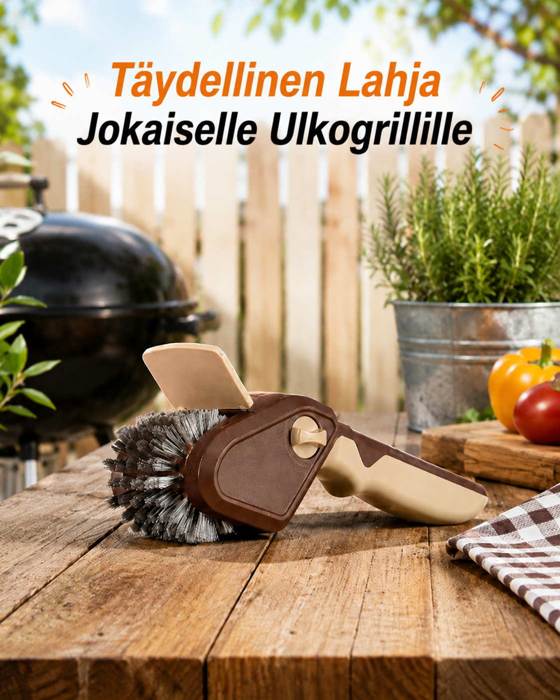 GrillGuard Pro -sähkögrilliharja