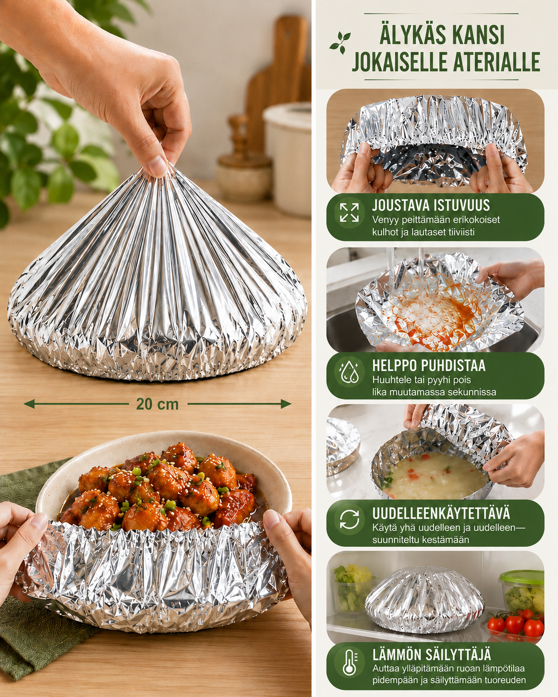 Foil Fresh -ruokakansi