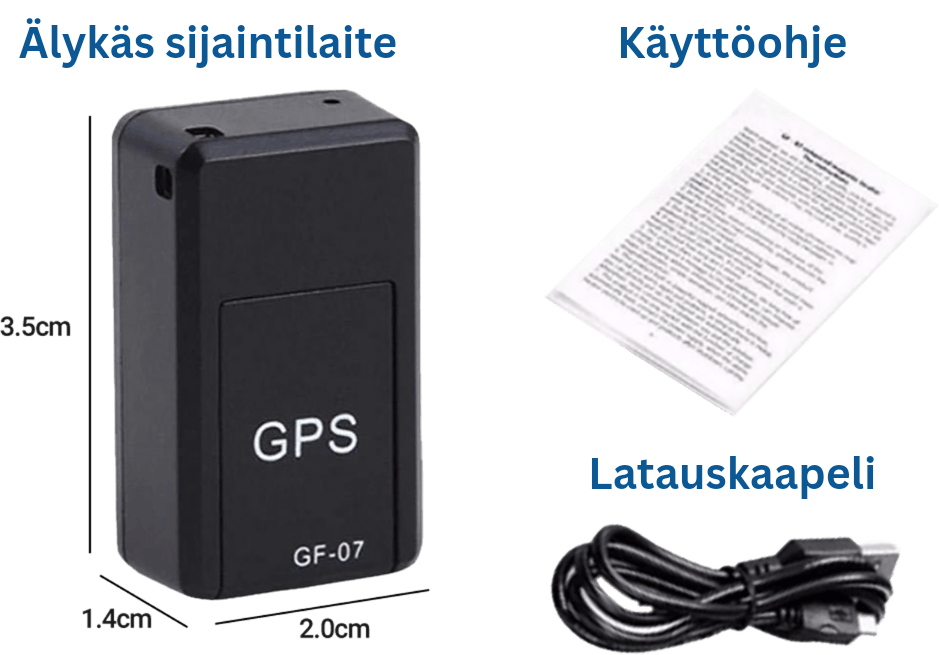#Magneettinen Mini GPS paikannuslaite