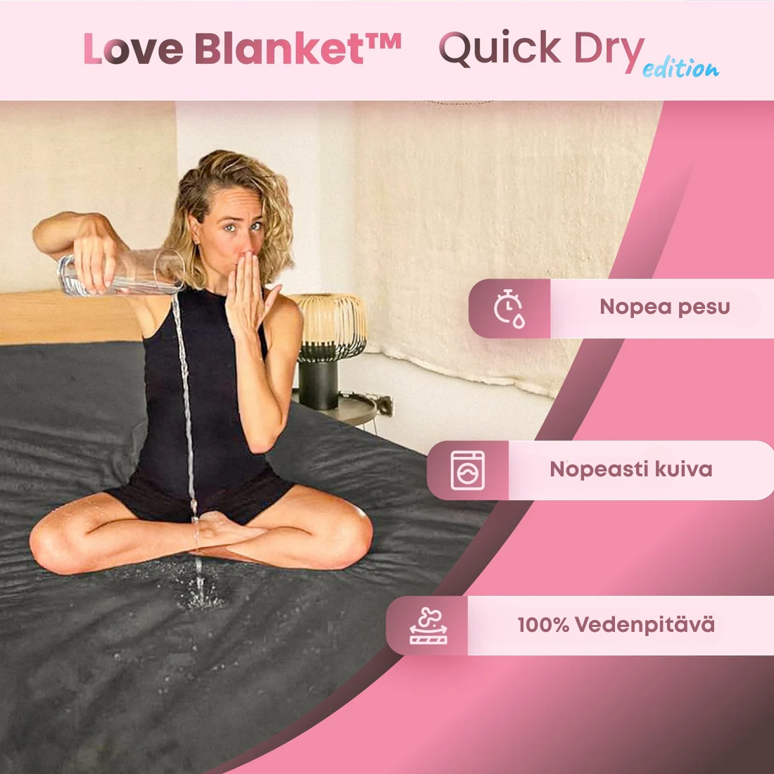 Loveblanket™ - Vedenkestävä Halikate