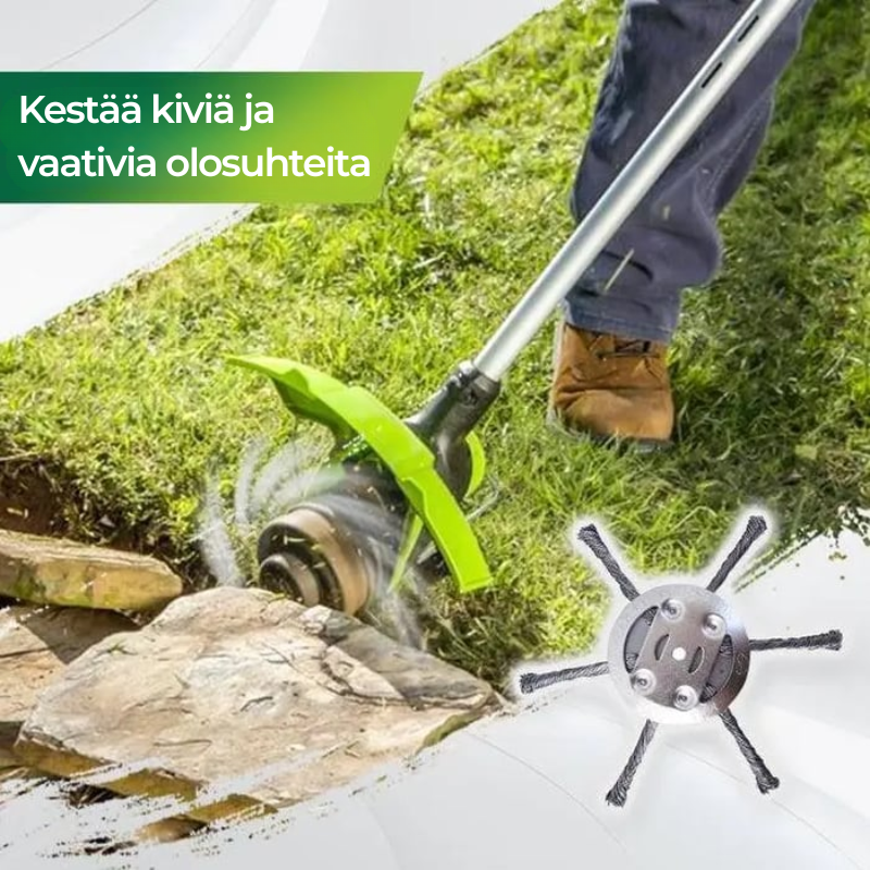 SteelSpiral™ | Tehokas rikkakasvien trimmeri