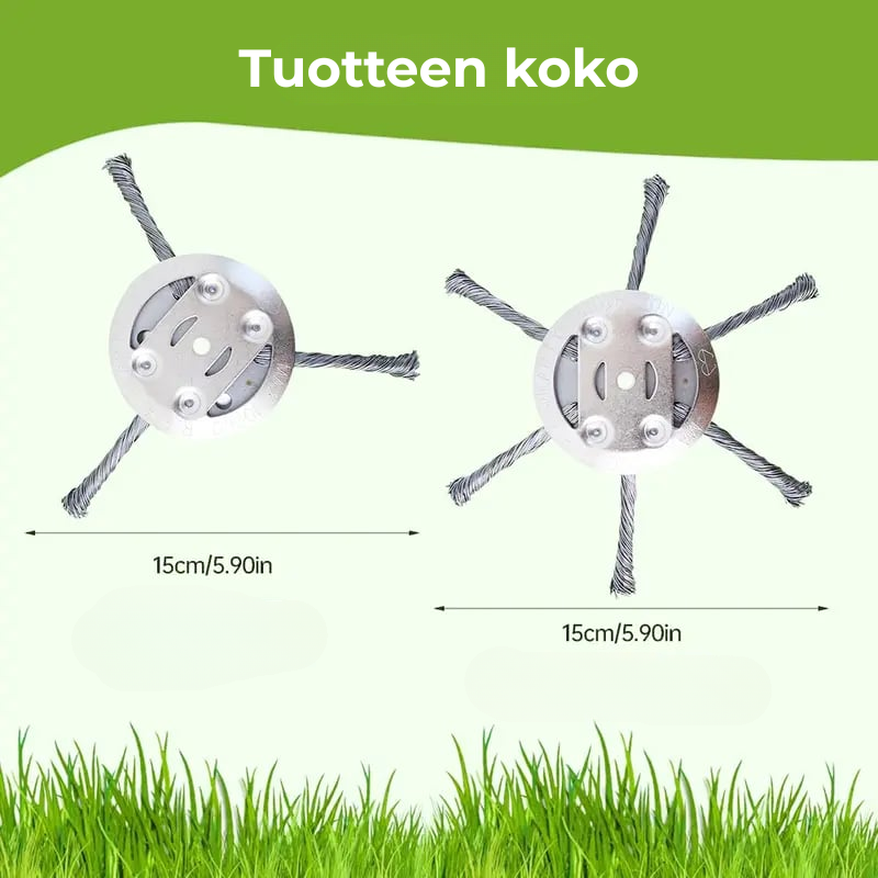 SteelSpiral™ | Tehokas rikkakasvien trimmeri