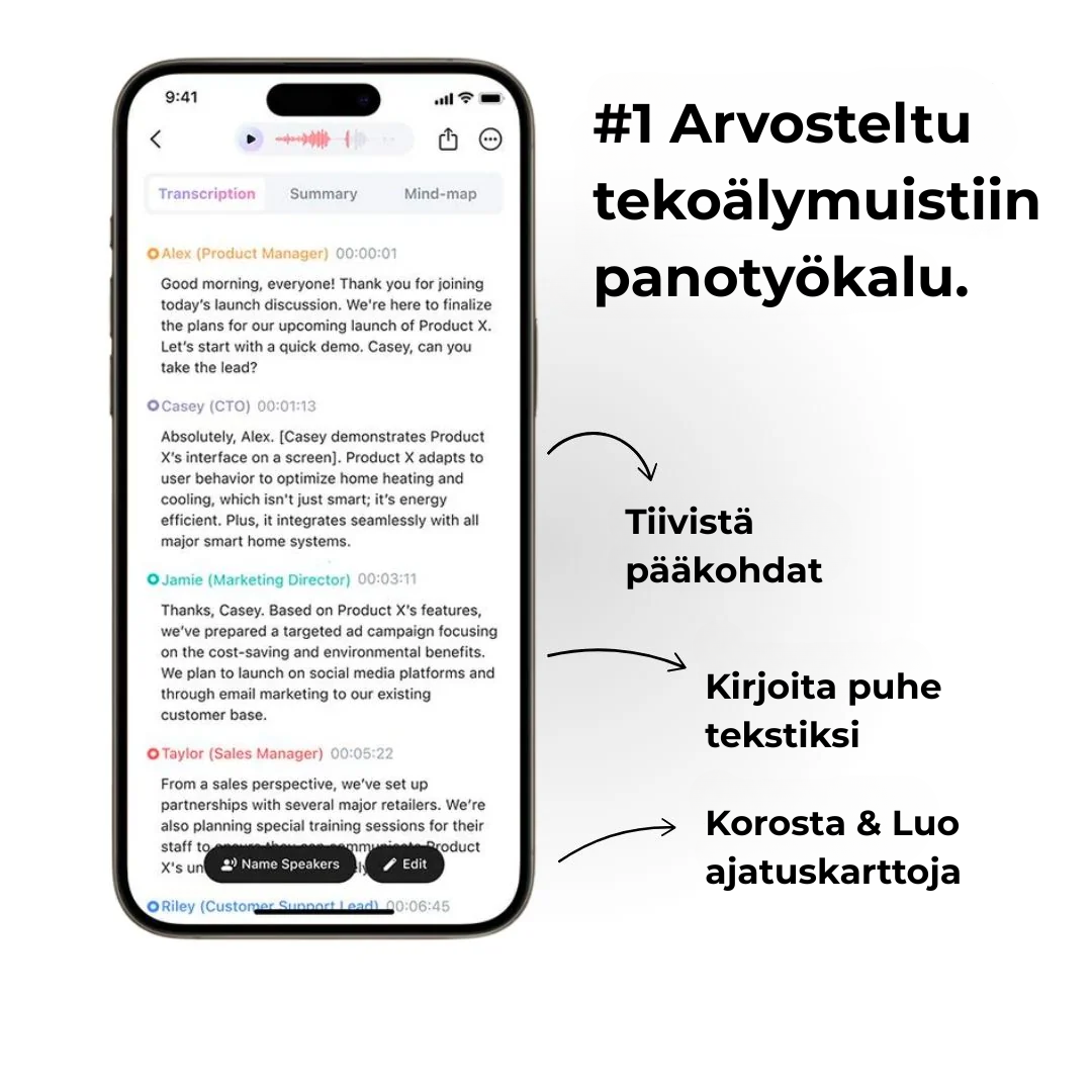 MemoFlow | AI-muistiinpanotyökalu