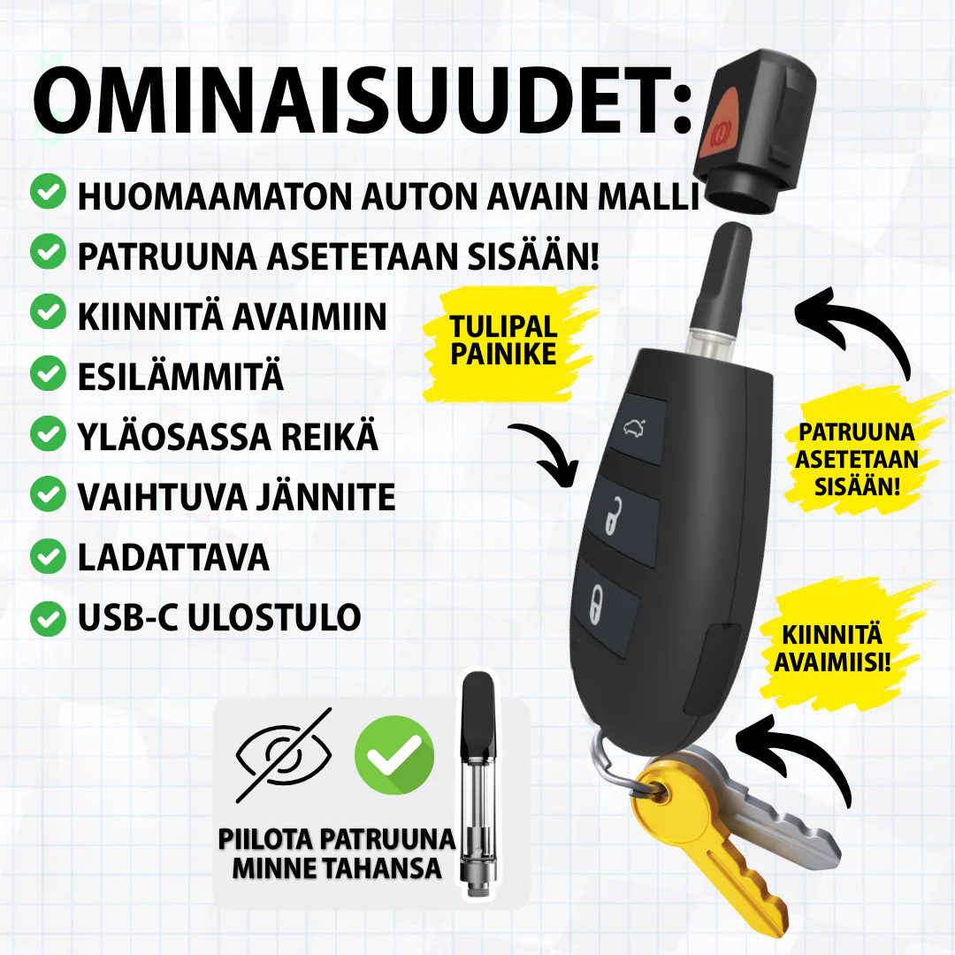 KeyMist | Hienovarainen aromaterapiahöyrystin