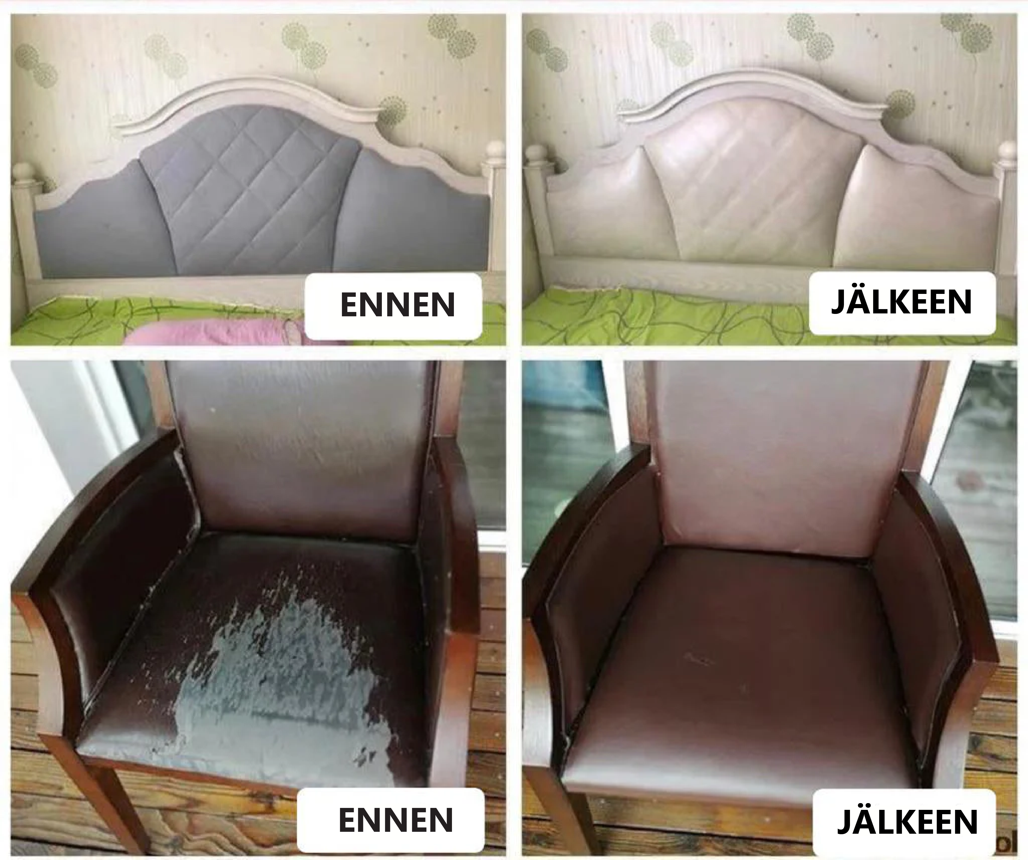 #PatchPerfect™ | Itsekiinnittyvä huonekalujen korjaustarra
