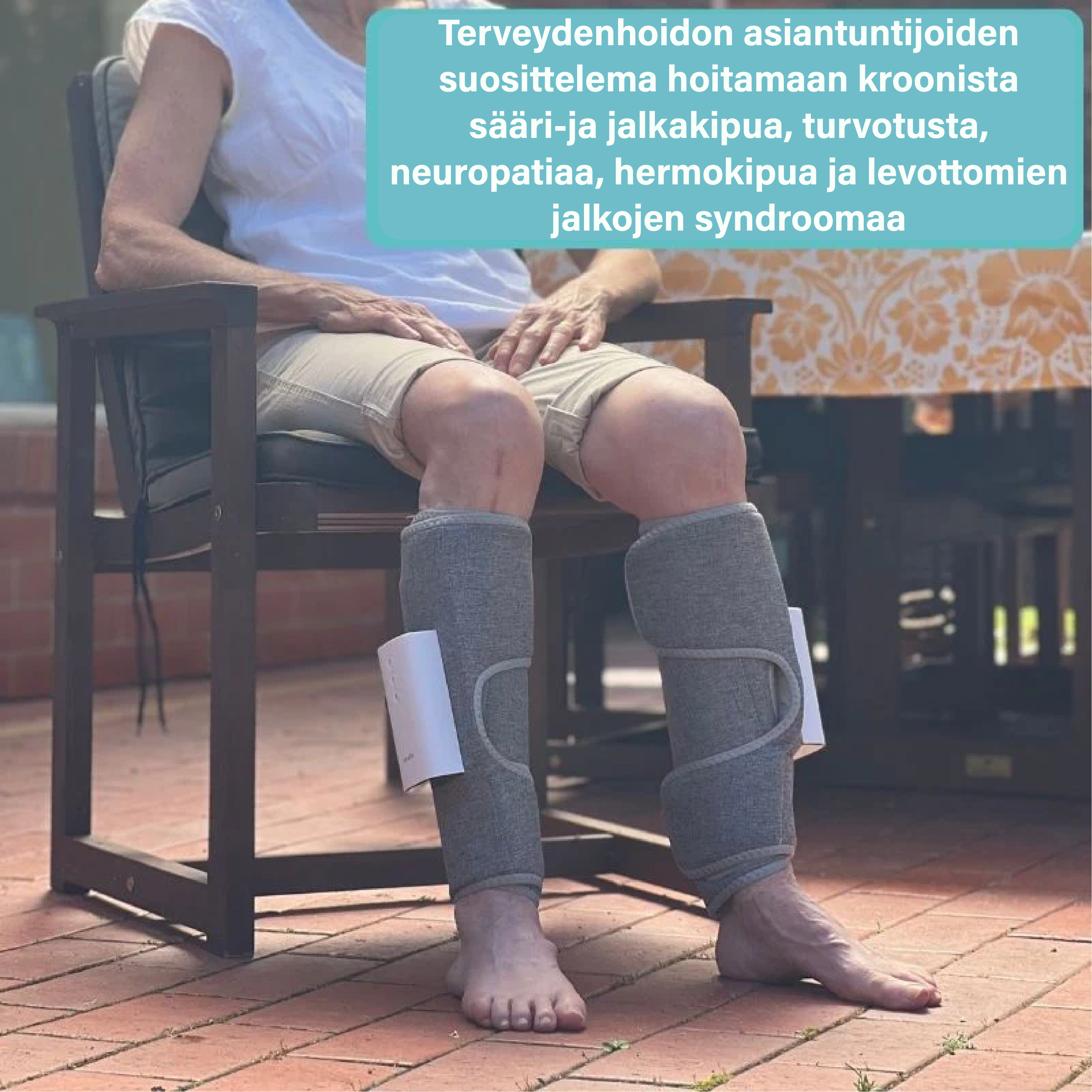 #Zurafit™ Lämmitetty Jalkahierontalaite (1 x pari)