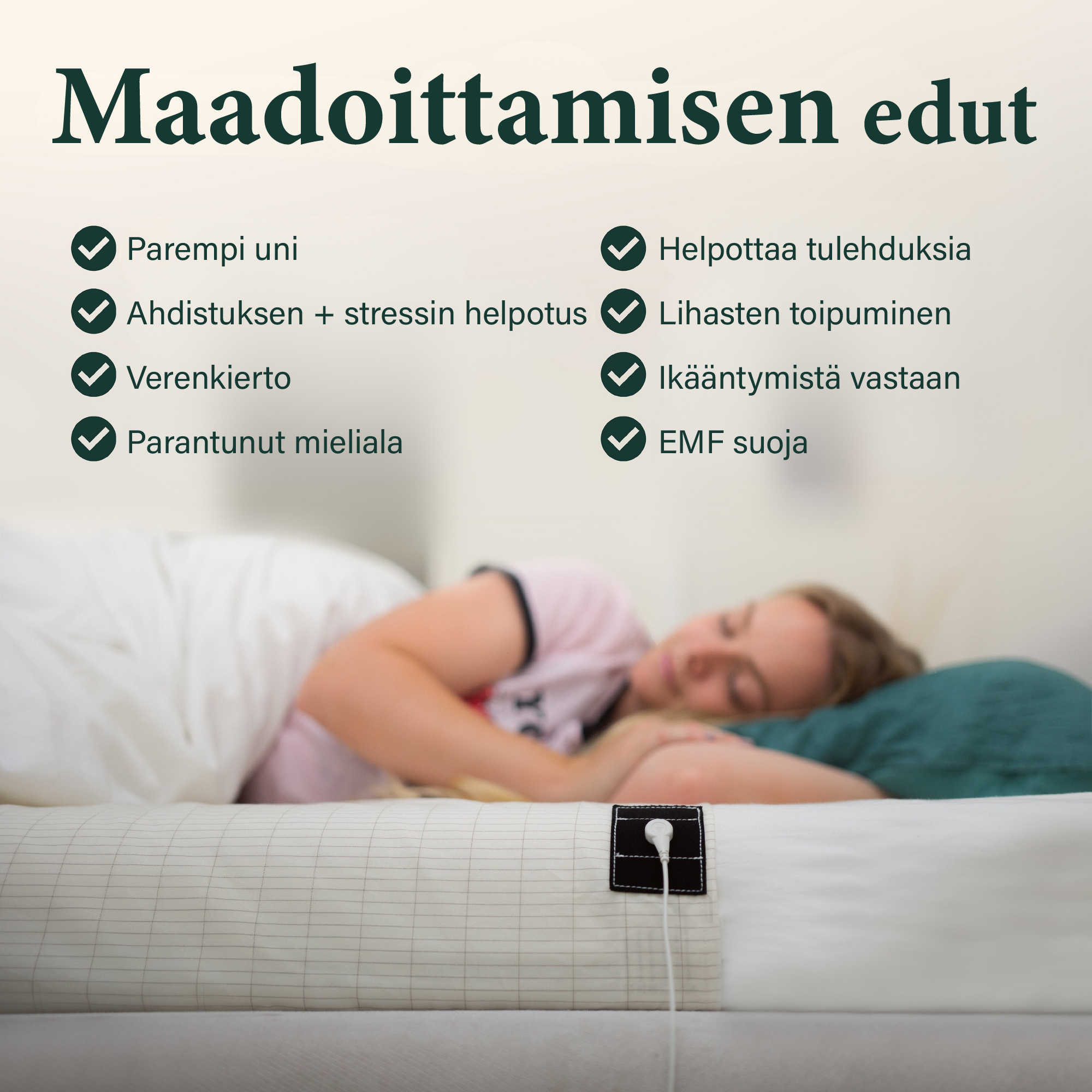 PureGrounding® Maadoituspeitto