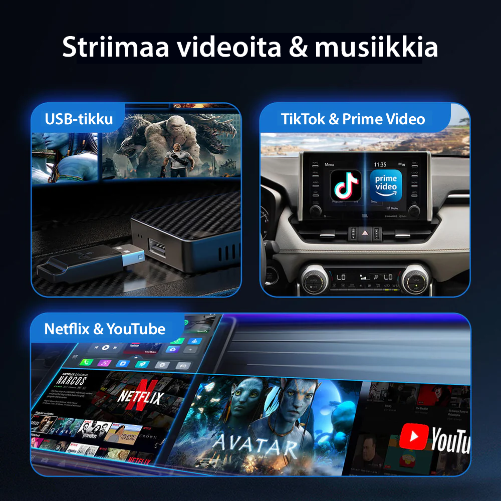 AutoLink Max Viihdejärjestelmä