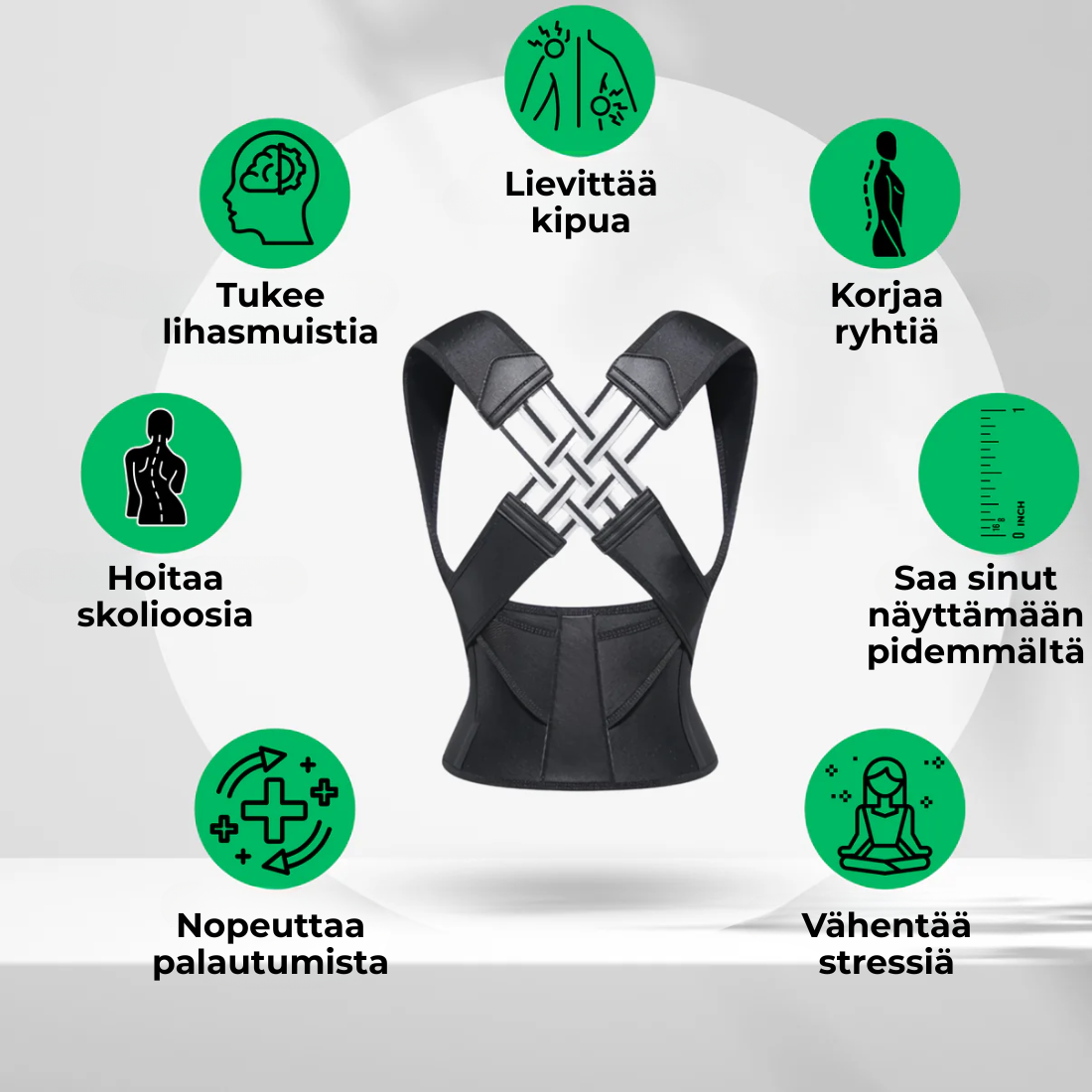 Uprighta™ | Instant Posture Corrector -asennonkorjain
