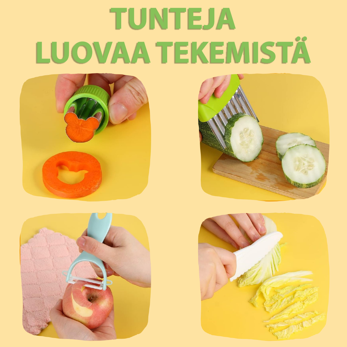 SafeSlicing | Turvalliset keittiötyövälineet lapsille