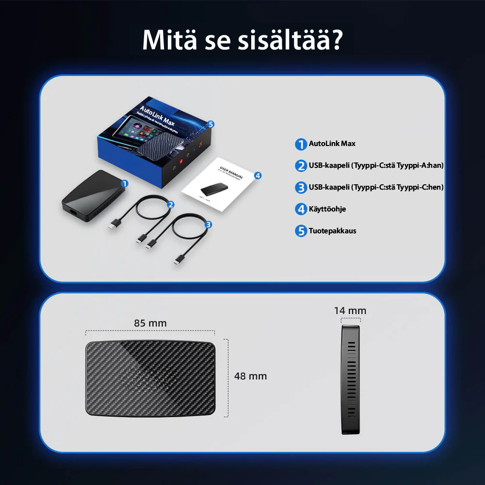 AutoLink Max Viihdejärjestelmä