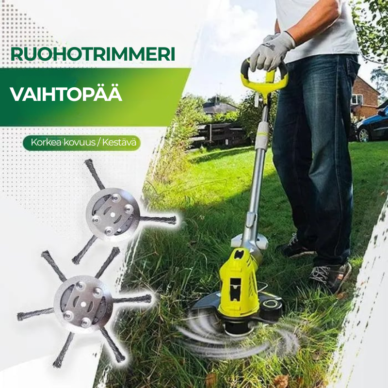 SteelSpiral™ | Tehokas rikkakasvien trimmeri