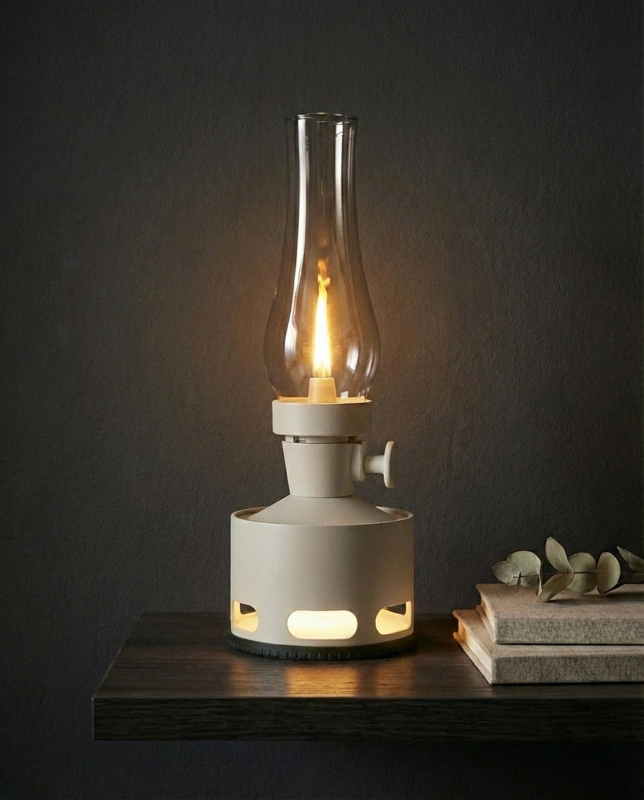 Ladattava Vintage LED-lyhty – WickGlow | USB-C