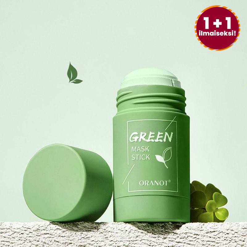ORANOI© - Vihreä tee -puhdistusnaamio (1+1 ilmaiseksi!)