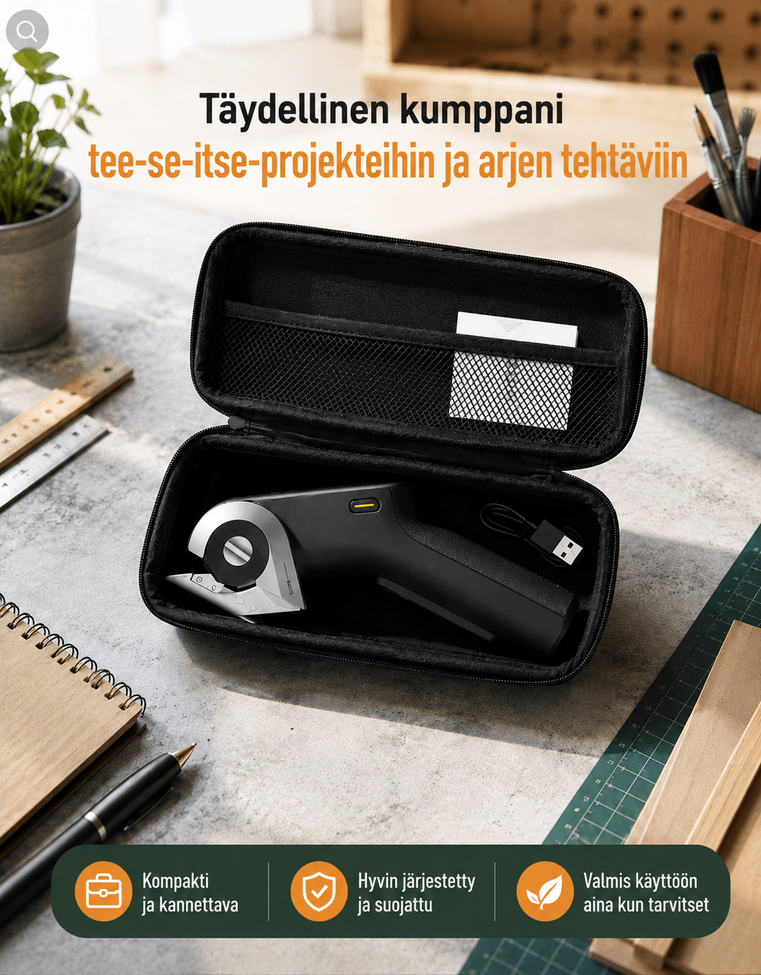 CircCut Pro langaton sähköleikkuri