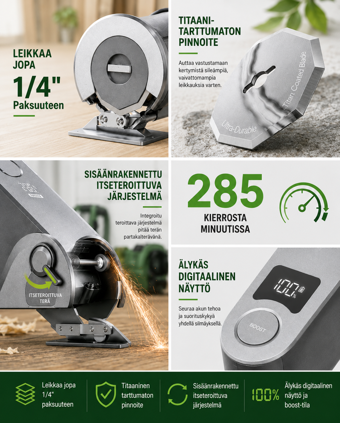 CircCut Pro langaton sähköleikkuri