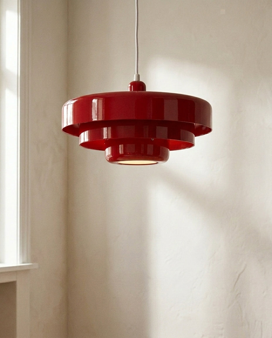 Pohjoismainen riippuvalaisin | Monitasoinen vintage-LED-kattovalaisin