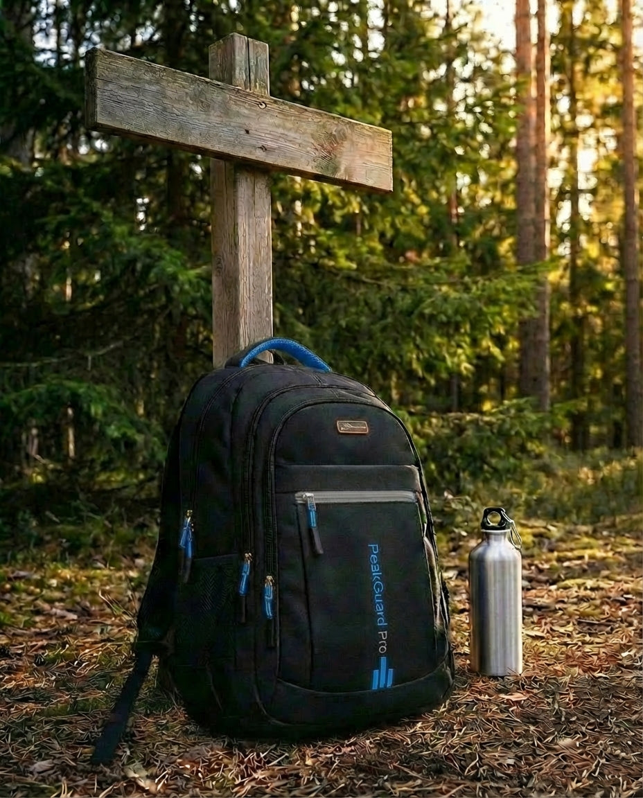Vedenpitävä Oxford-reppu miehille – PeakGuard Pro