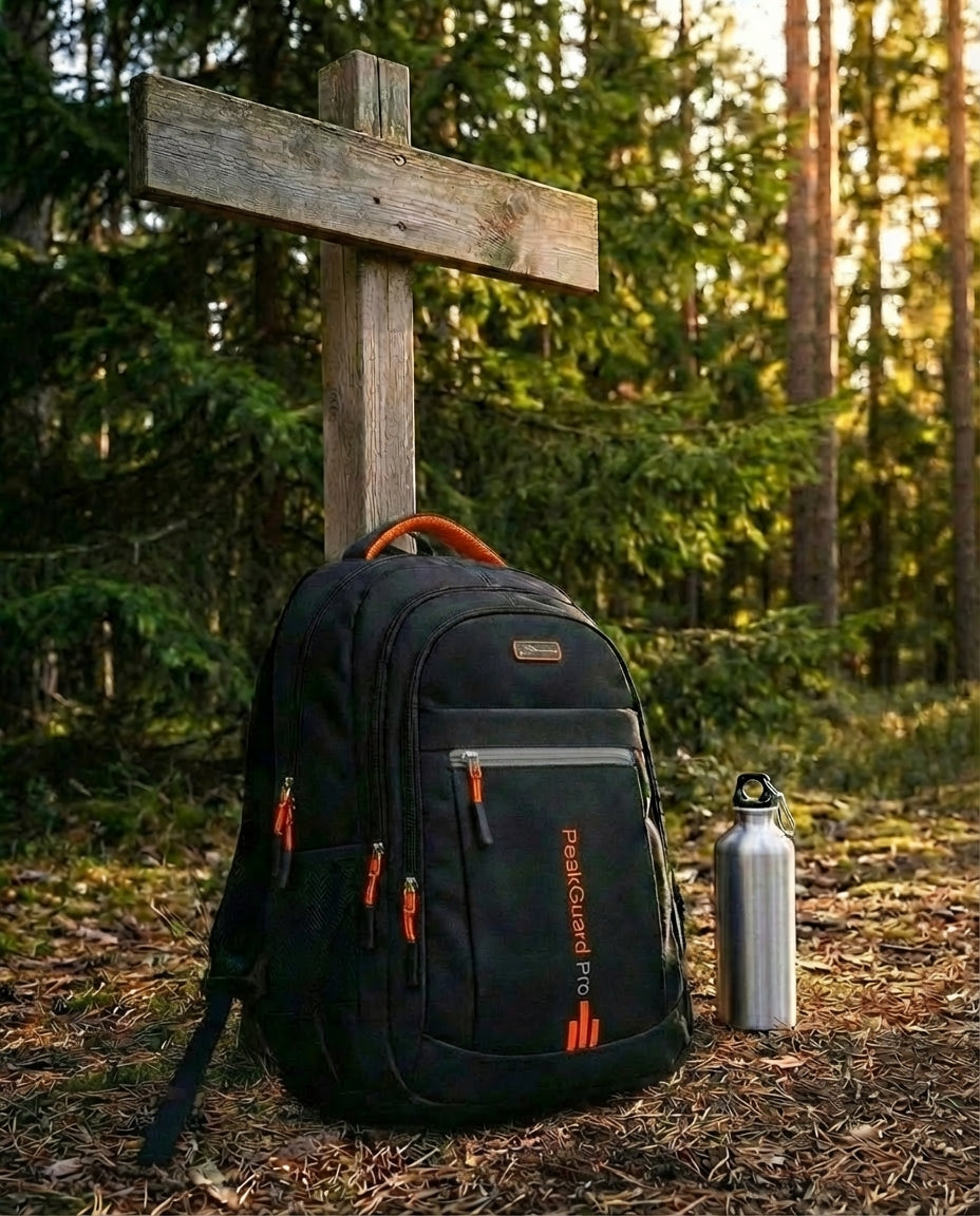 Vedenpitävä Oxford-reppu miehille – PeakGuard Pro